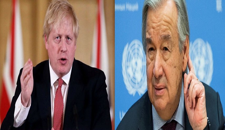 جونسون يبحث مع 'غوتيريش' الأوضاع في أفغانستان