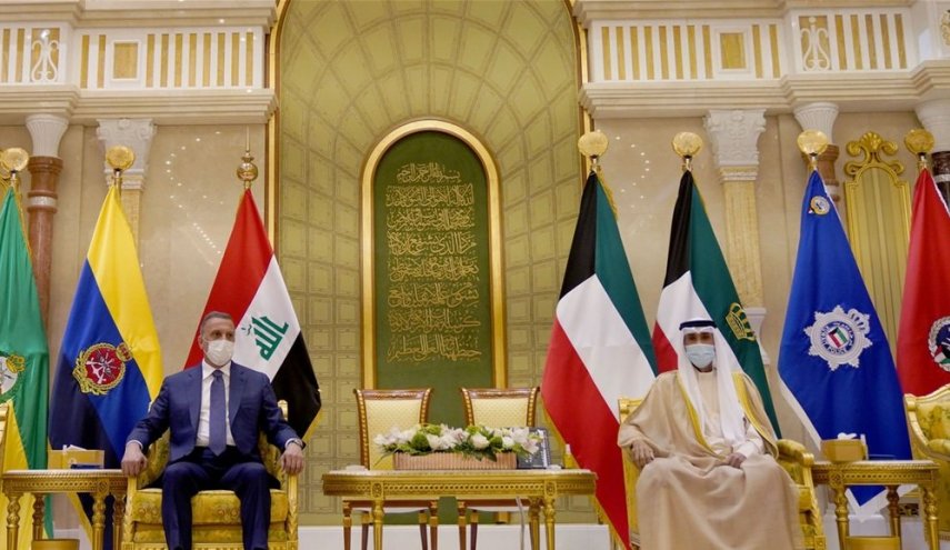الكاظمي يلتقي امير الكويت ويدعو لتجاوز آثار الماضي
