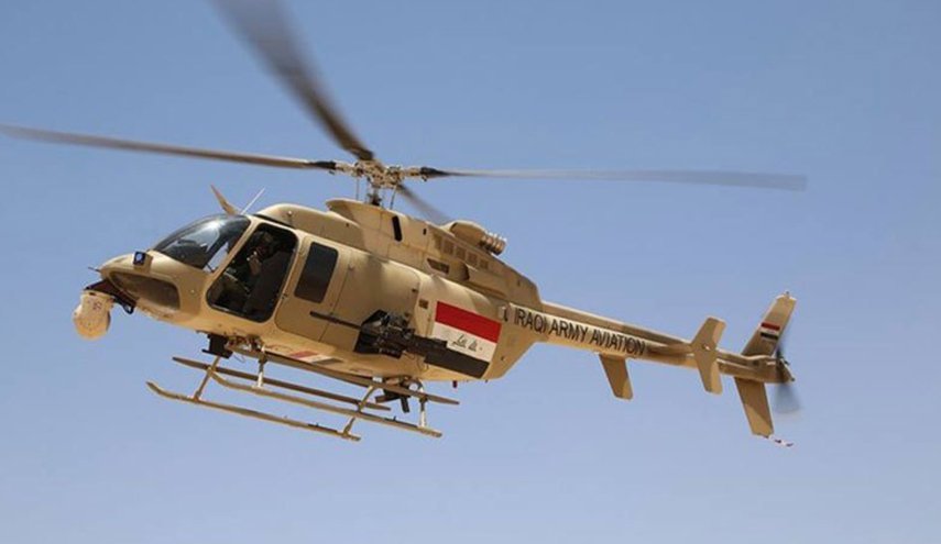 الطيران العراقي يدمر عجلتين ويصيب ارهابيين في الانبار

