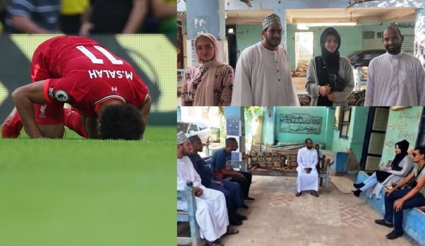 فتاتان من إنجلترا تشهران إسلامهما بفضل صلاح