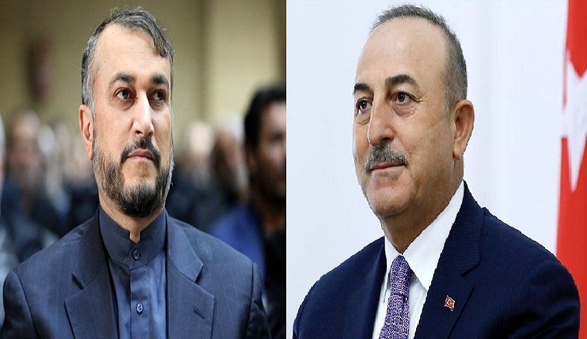 مولود تشاويش أوغلو يهنىء حسين أميرعبداللهيان في اتصال هاتفي 