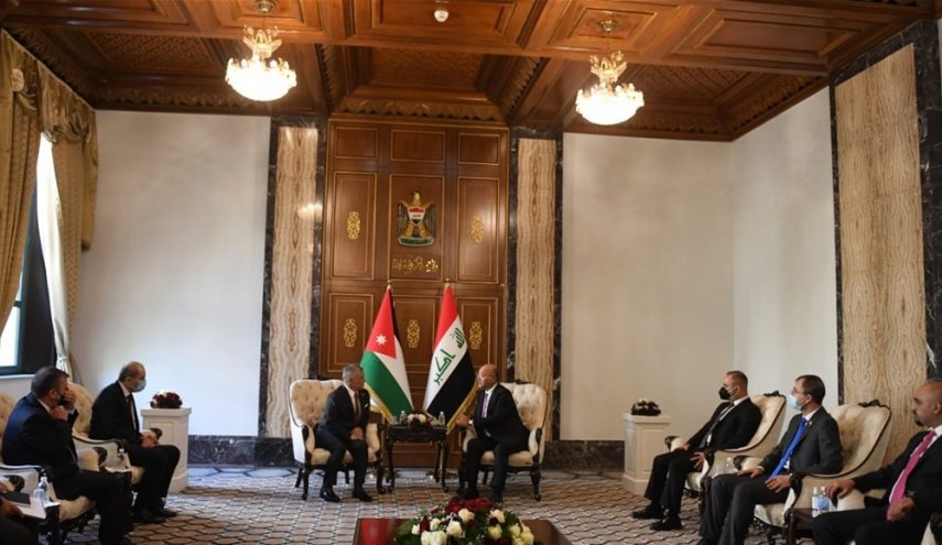 الرئيس العراقي وملك الأردن يؤكدان أهمية مؤتمر بغداد لتجاوز الأزمات
