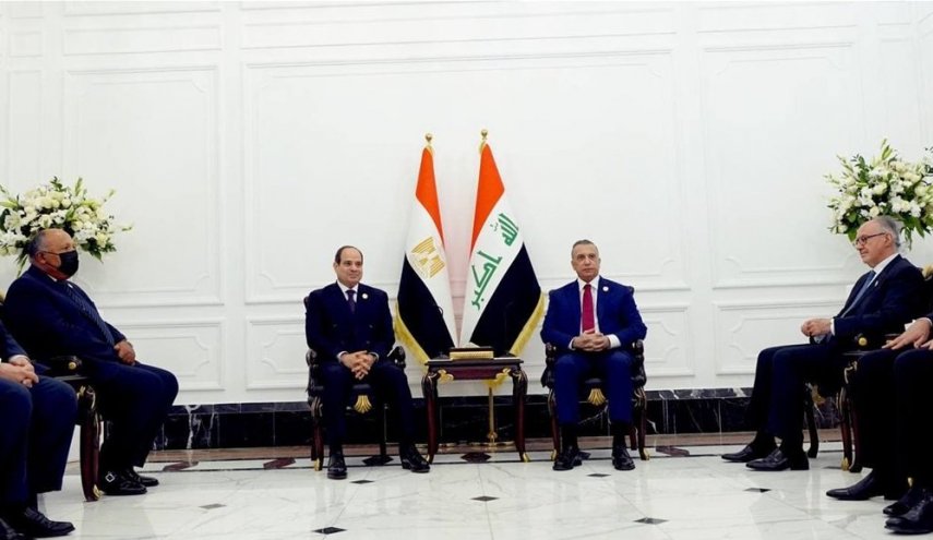 الكاظمي والسيسي يبحثان سبل تعزيز الشراكة بين البلدين