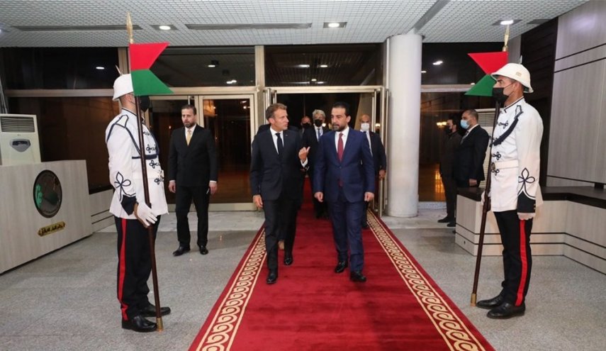 الحلبوسي وماكرون يؤكدان دعم جهود التهدئة بالمنطقة