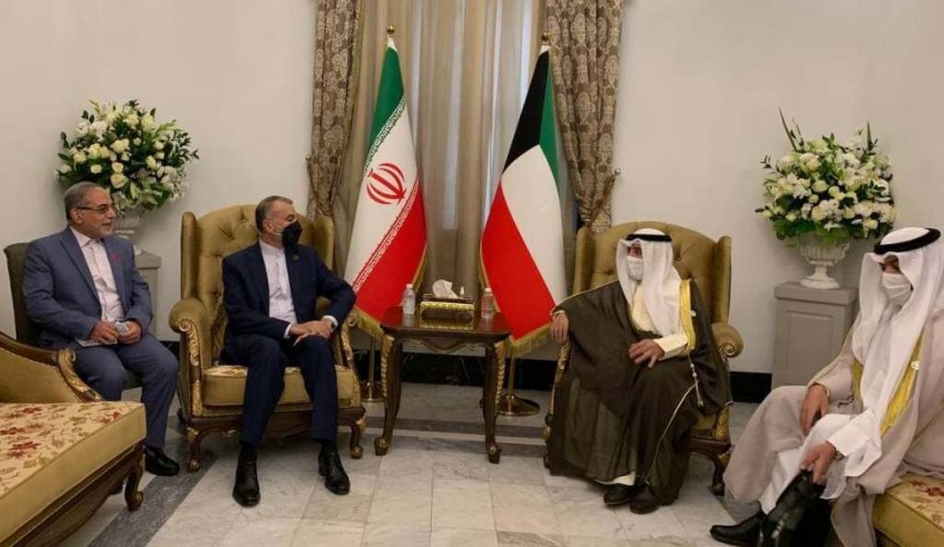 عبداللهيان يؤكد ضرورة تفعيل العلاقات بين ايران والكويت
