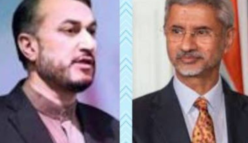 گفتگوی تلفنی وزرای امور خارجه جمهوری اسلامی ایران و هند
