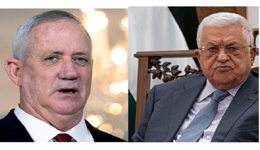 صحيفة عبرية تسخر من عرض غانتس لعباس