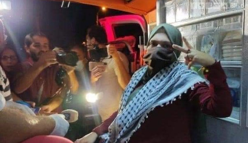 مباركة لبنانية - فلسطينية لحرية أنهار الديك