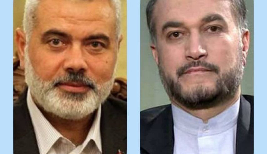 هنية يشيد بمواقف ايران الداعمة للشعب الفلسطيني
