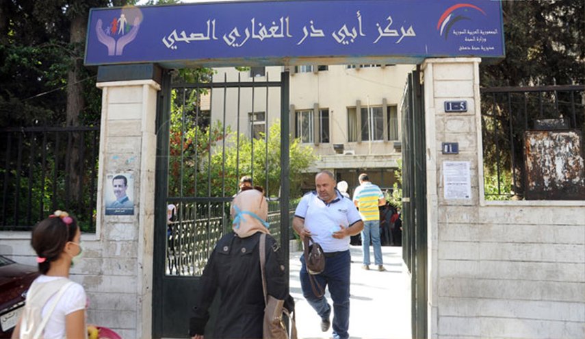 انطلاق حملة التطعيم الوطنية ضد جائحة كورونا في سوريا 