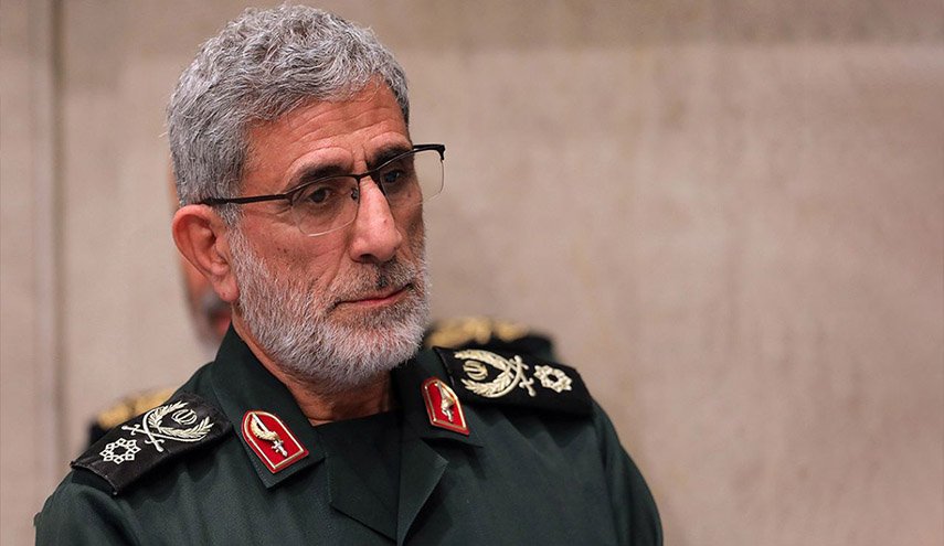 شاهد: العميد قاآني يشارك في مجلس عزاء المرجع الحكيم 