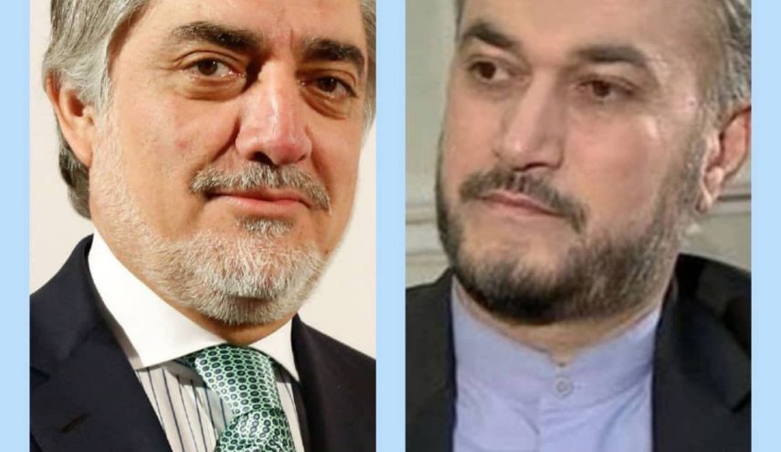 وزير خارجية ايران يتلقى اتصالا هاتفيا من عبدالله عبدالله