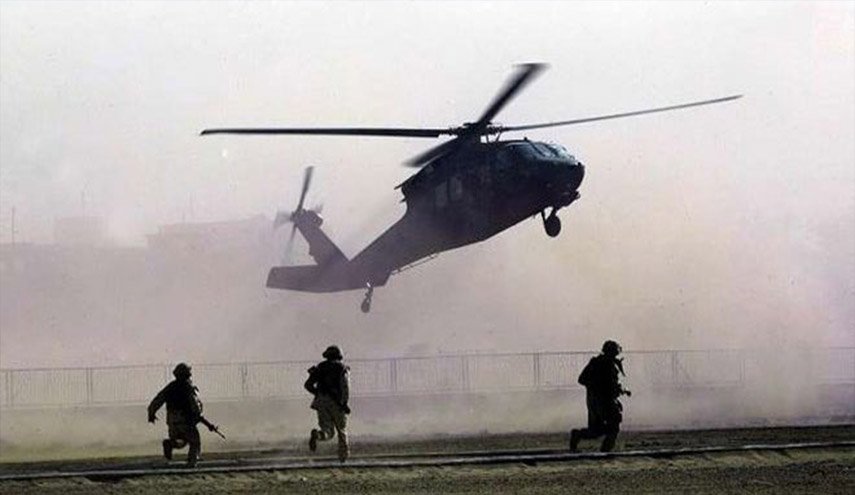 الاحتلال الأمريكي ينفذ إنزالا جويا ويختطف عدة مدنيين في الحسكة