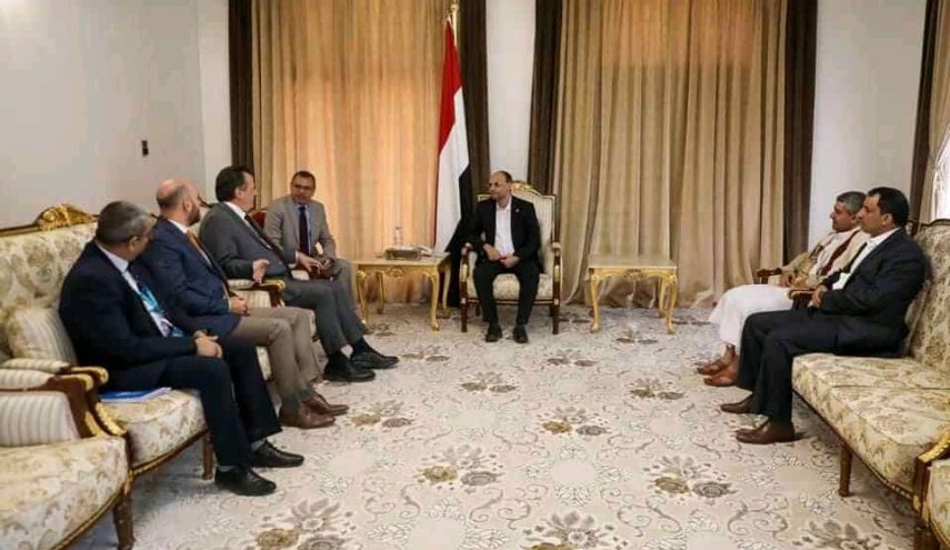  المشاط يبحث مع مسؤول اممي الأوضاع الإنسانية في اليمن 
