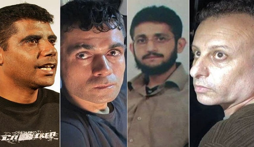 تعتيم الاحتلال على وضع أبطال جلبوع الأربعة
