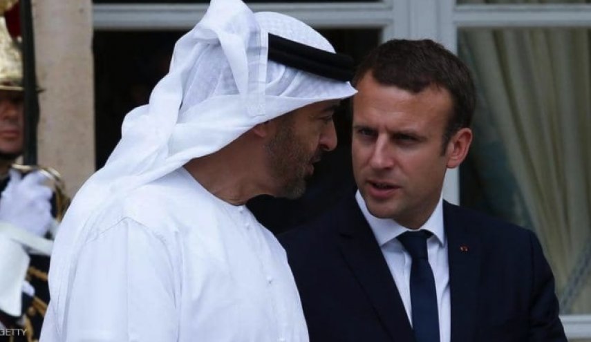  ماكرون يستضيف ابن زايد اليوم في باريس 