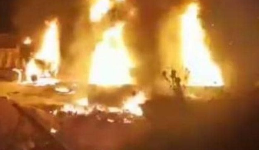 انفجار كبير في البقاع جنوب لبنان
