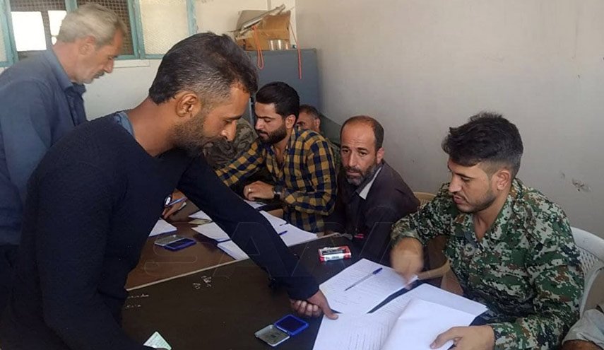 بدء عملية تسوية أوضاع عدد من المسلحين والمطلوبين بريف درعا