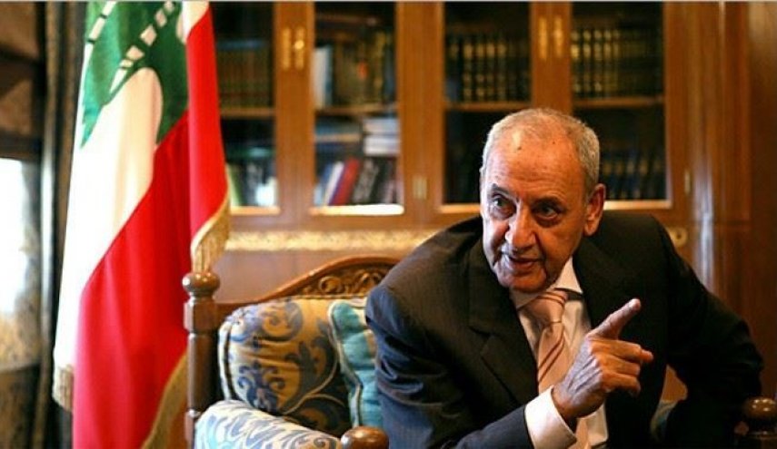 نبيه بري: إبرام إسرائيل عقود تنقيب بالمنطقة البحرية 