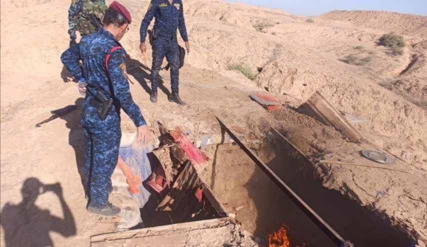 شاهد: العثور على أوكار لـ ’داعش’ وعبوات ناسفة في شمال العراق
