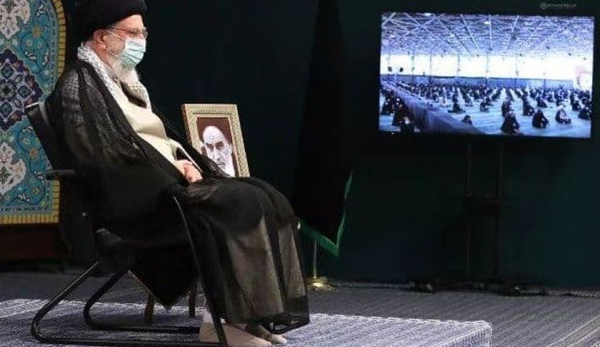 قائد الثورة الاسلامية يحيي عزاء ذكرى اربعين الامام الحسين (ع)