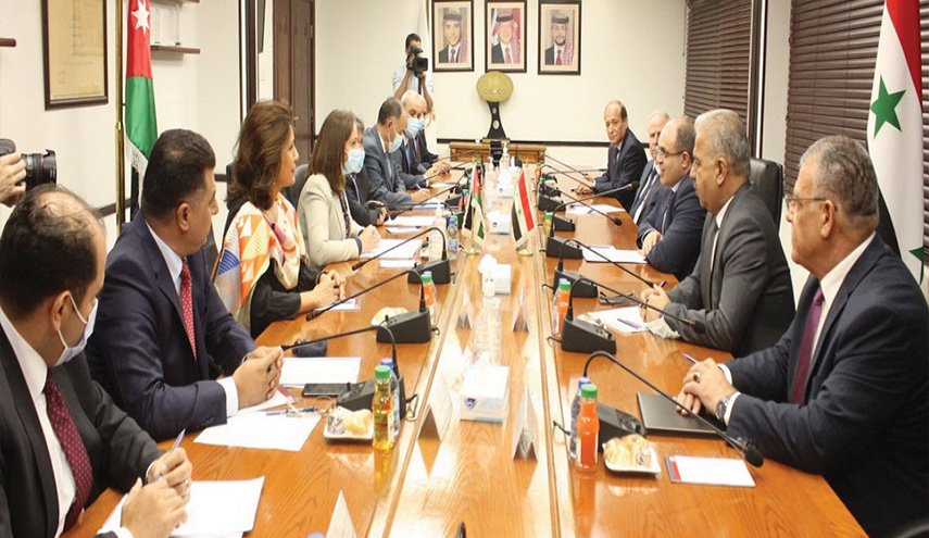 دمشق وعمّان تبحثان تنشيط العلاقات الاقتصادية والتبادل التجاري