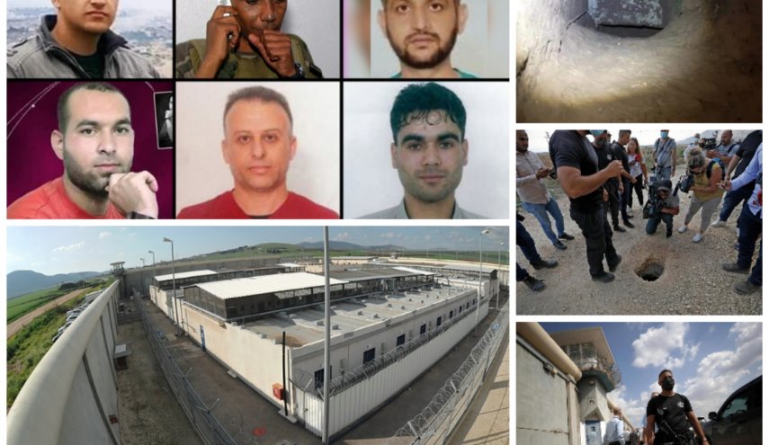 الاحتلال ينقل اسرى عملية سجن جلبوع الى العزل