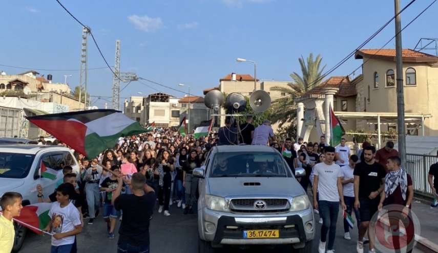 بالصور: فلسطينيو الداخل يحيون ذكرى هبة القدس والأقصى

