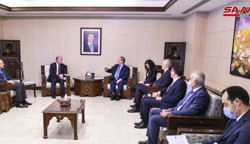  المقداد يدين الإجراءات القسرية الاورواميركية ضد الشعب السوري 