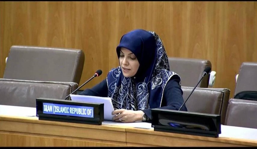 ممثلية ايران بالامم المتحدة: لا ينبغي ربط الارهاب باي دين وشعب وقومية