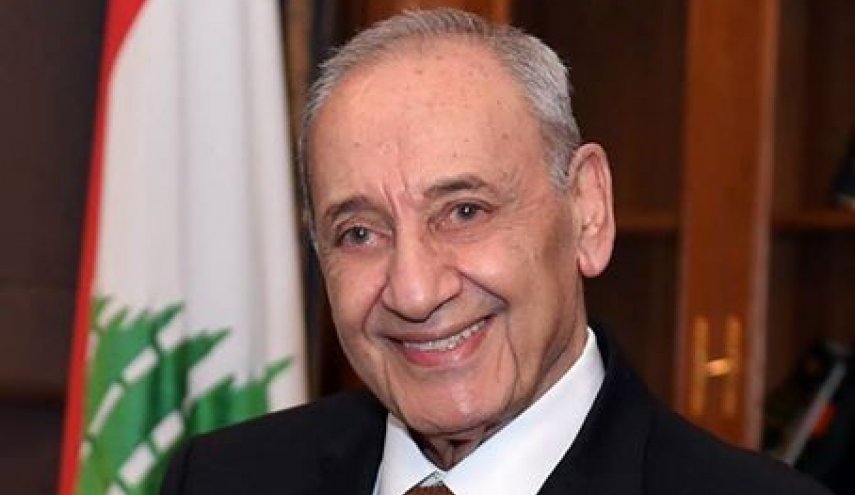 برقية تهنئه من رئيس مجلس النواب اللبناني الى بشار الاسد