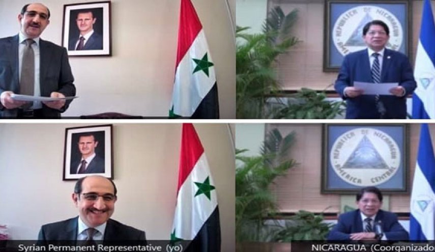 مندوب سوريا لدى الأمم المتحدة يتقلد 