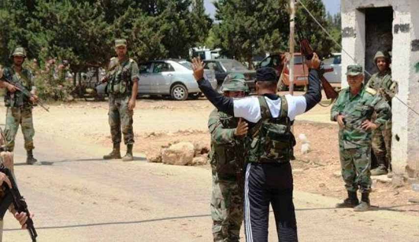 تسوية أوضاع المسلحين في بلدة صيدا بريف درعا الشرقي + صور