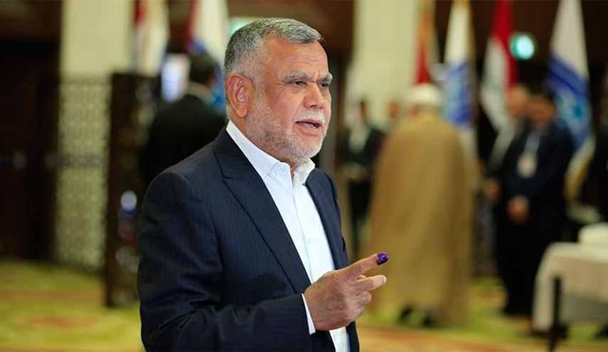 هادي العامري يدلي بصوته في الانتخابات العراقية