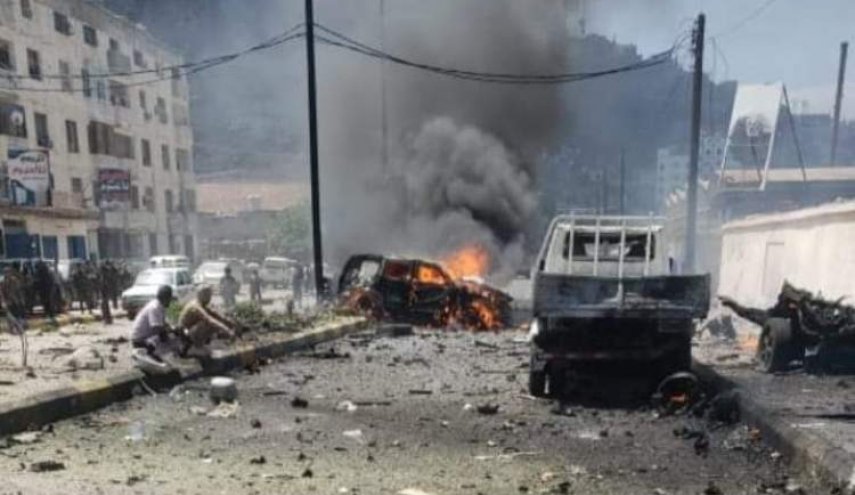 13قتيلا وجريحا بانفجار يهز مديرية التواهي في عدن