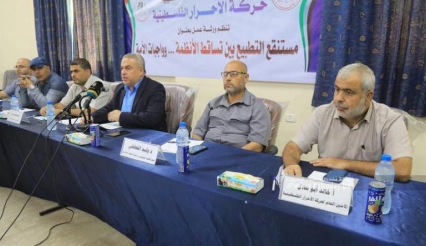 المقاومة الفلسطينية تجدد تحذيرها من مخاطر اتفاقيات التطبيع وتدعو لإسقاطها