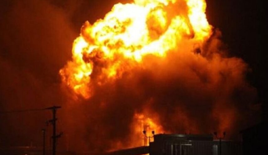 انفجار ضخم بمنطقة صناعية غربي الجزائر