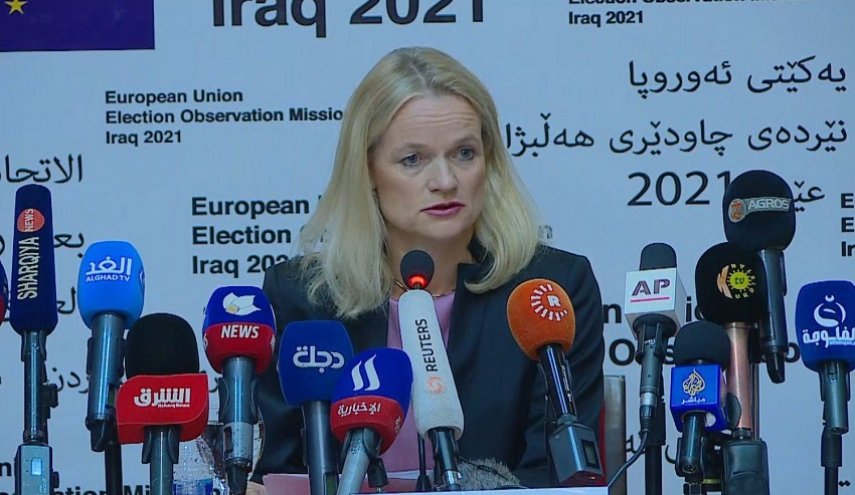 رئيسة بعثة الاتحاد الاوروبي بالعراق: لم نسجل أي خروق في التصويت

