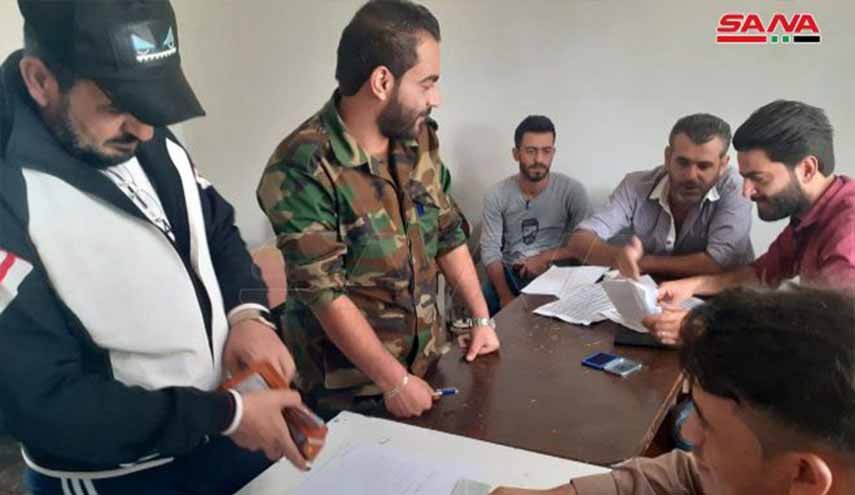 لليوم الثالث.. تسوية أوضاع المسلحين والمطلوبين شرقي درعا