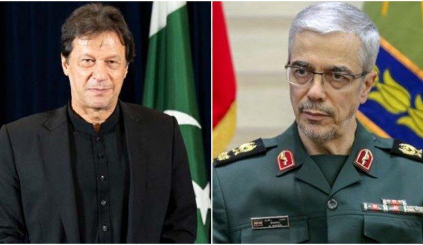 باقري وعمران خان يؤكدان على تعزيز التعاون الدفاعي