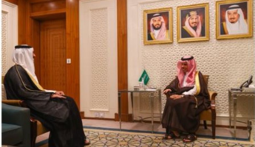 وزير الخارجية السعودي يستقبل سفير قطر لدى المملكة