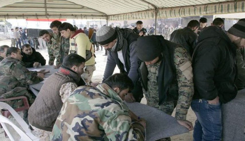تسوية أوضاع المسلحين في الحراك وعلما والصورة شرقي درعا