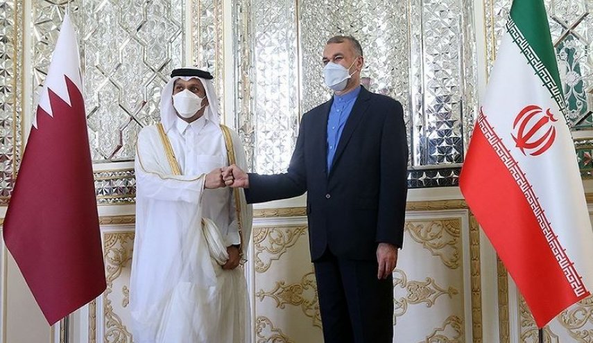 وزيرا خارجية ايران وقطر يبحثان هاتفيا آخر التطورات الاقليمية