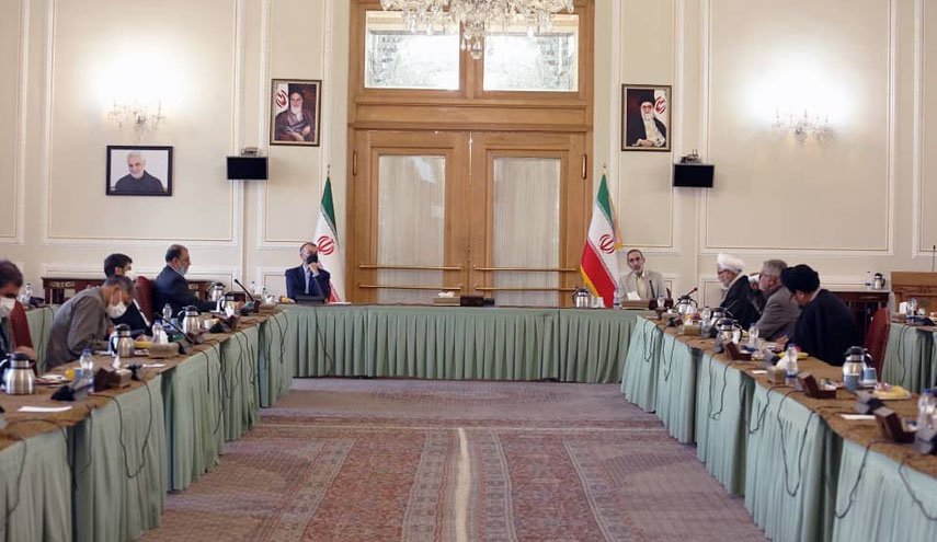 دیدار جمعی از نمایندگان سازمان‌های مردم‌نهاد و فعالان حامی فلسطین با امیرعبداللهیان