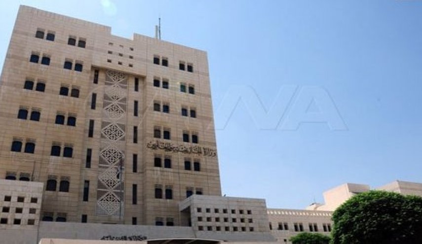 الخارجية السورية: توقيت تنفيذ تفجير دمشق يوضح أجندة رعاته السياسية