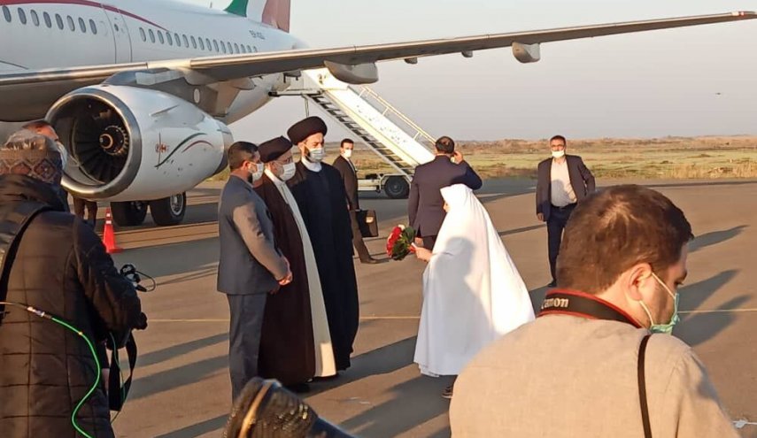 آغاز بازدید میدانی هشتم/ رئیس جمهور وارد استان اردبیل شد