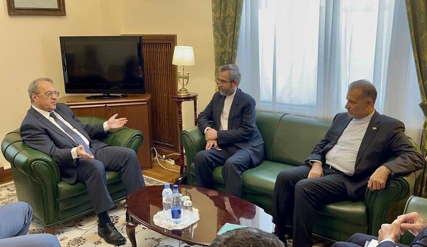باقري كني يبحث مع باغدانوف العلاقات الثنائية والنووي