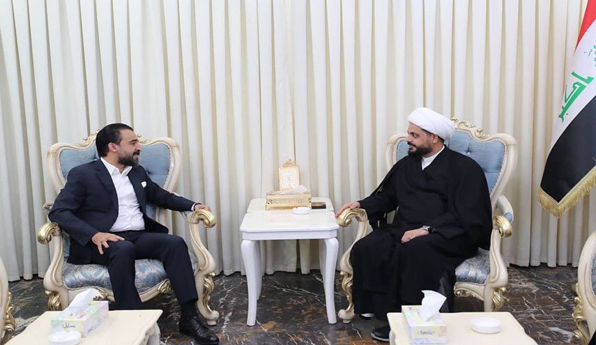 العراق.. الحلبوسي والخزعلي يبحثان المشهد السياسي ونتائج الانتخابات