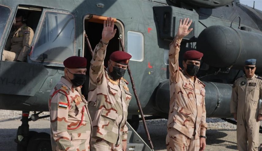 العراق.. وفد امني رفیع یصل الى ديالى
