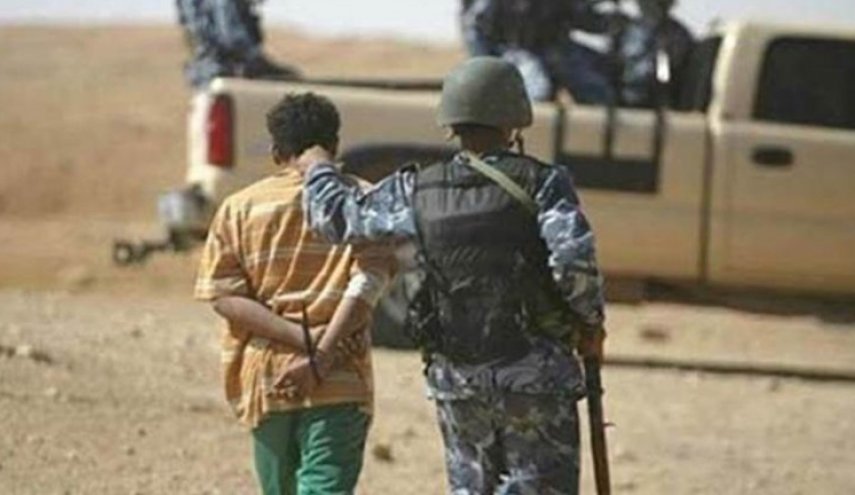 القبض على احد المجندين لداعش في الموصل
